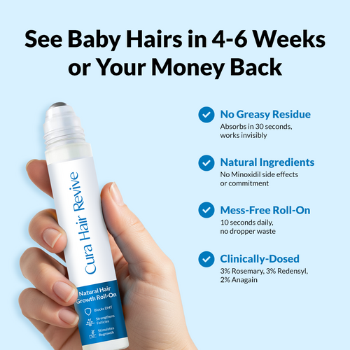 Cura Natural Hair Growth Serum