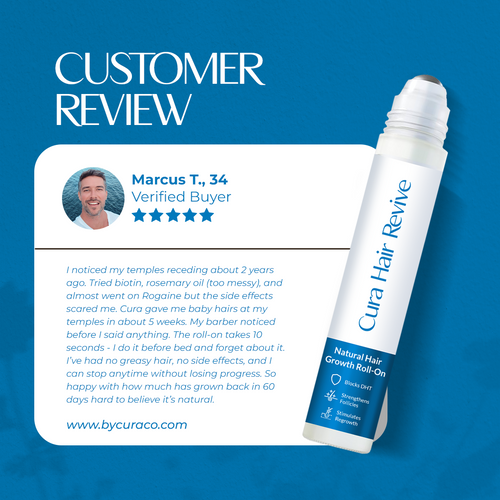 Cura Natural Hair Growth Serum